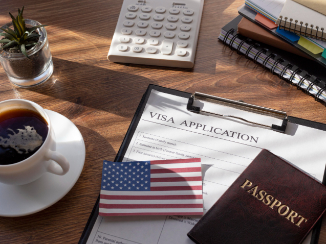 visa-application-composition-with-american-flag